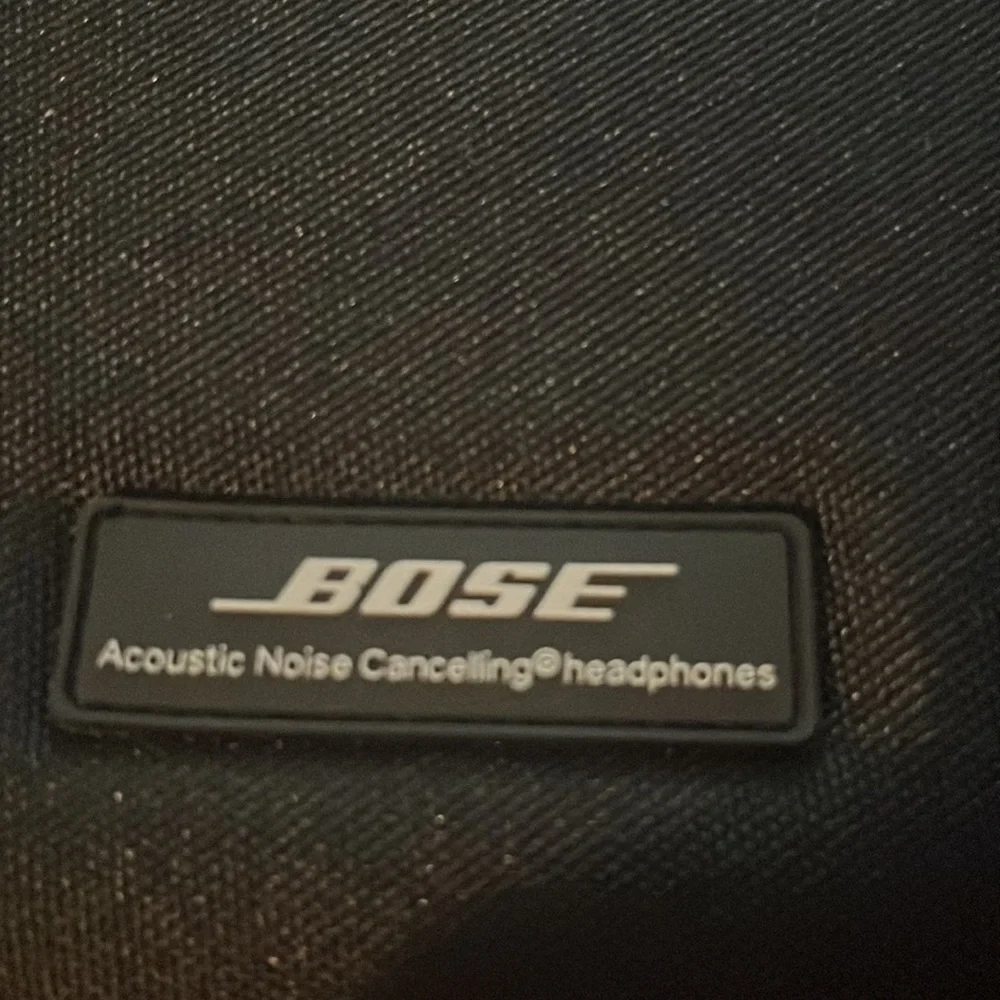 Bose Headset hard carry case.
